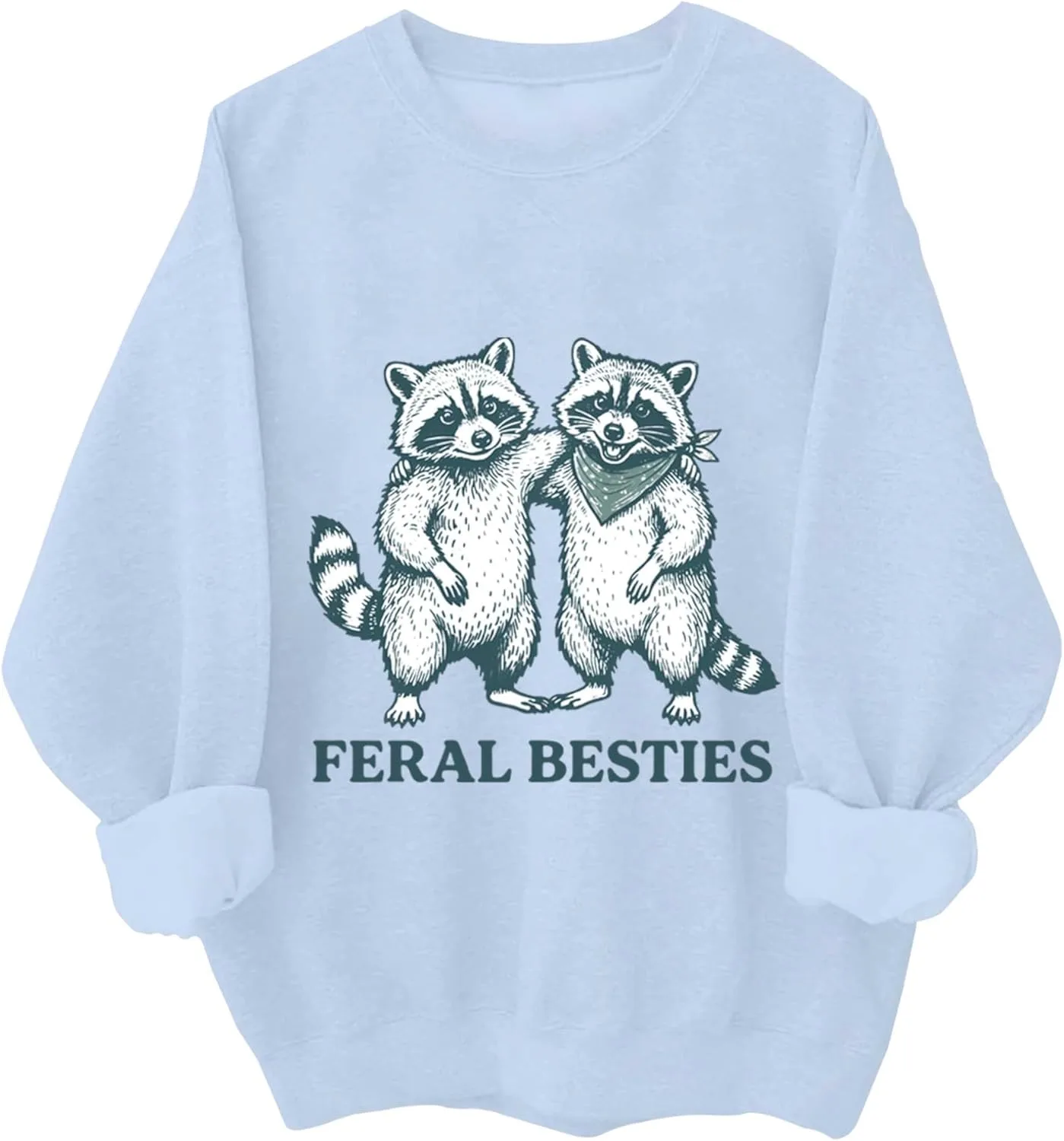 

Свитшот Feral Besties с принтом Relliot