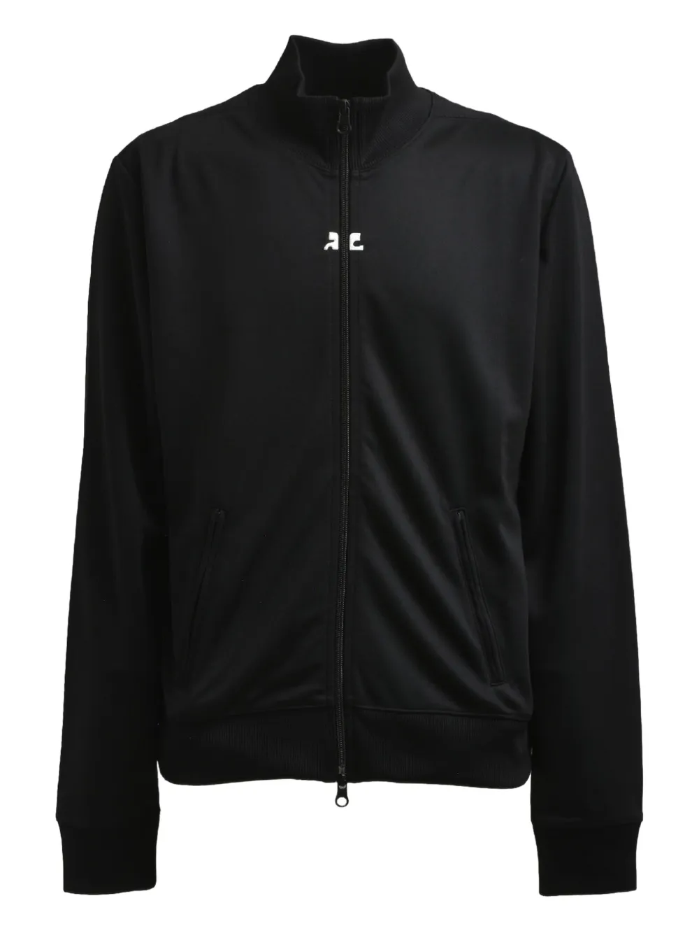 

Спортивная куртка на молнии Courrèges, черный