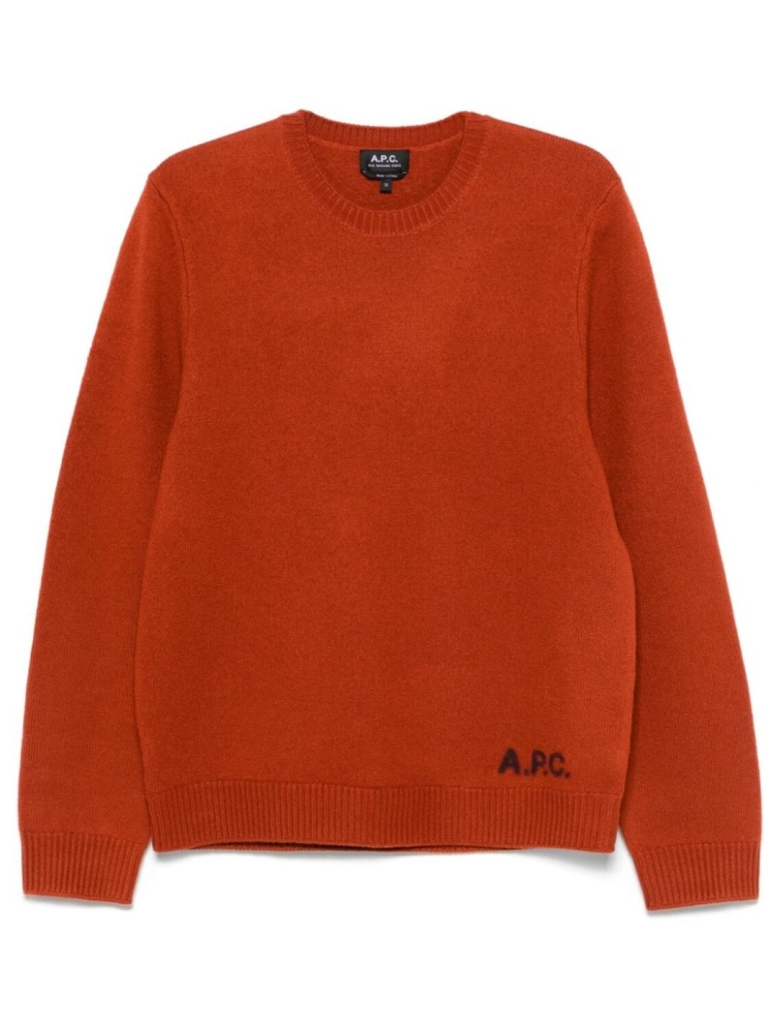 

A.P.C. свитер Edward, оранжевый