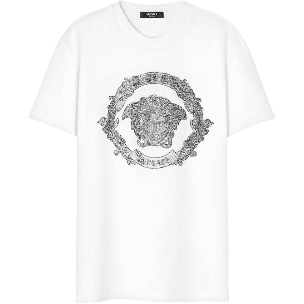 

Футболка Medusa Head Cotton VERSACE, белая