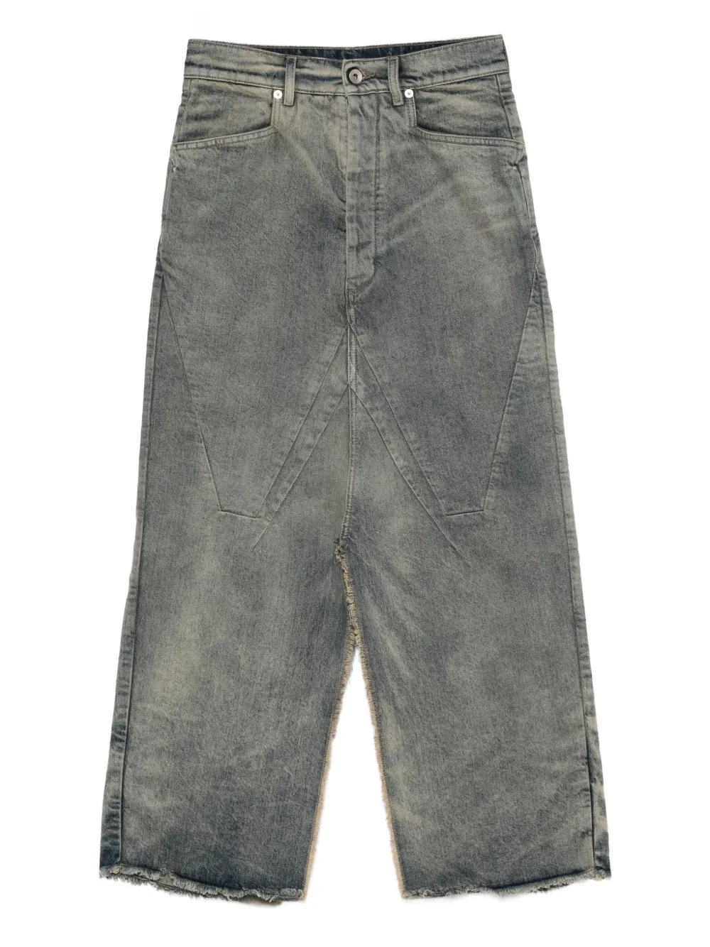 

Джинсовая юбка Rick Owens, синий