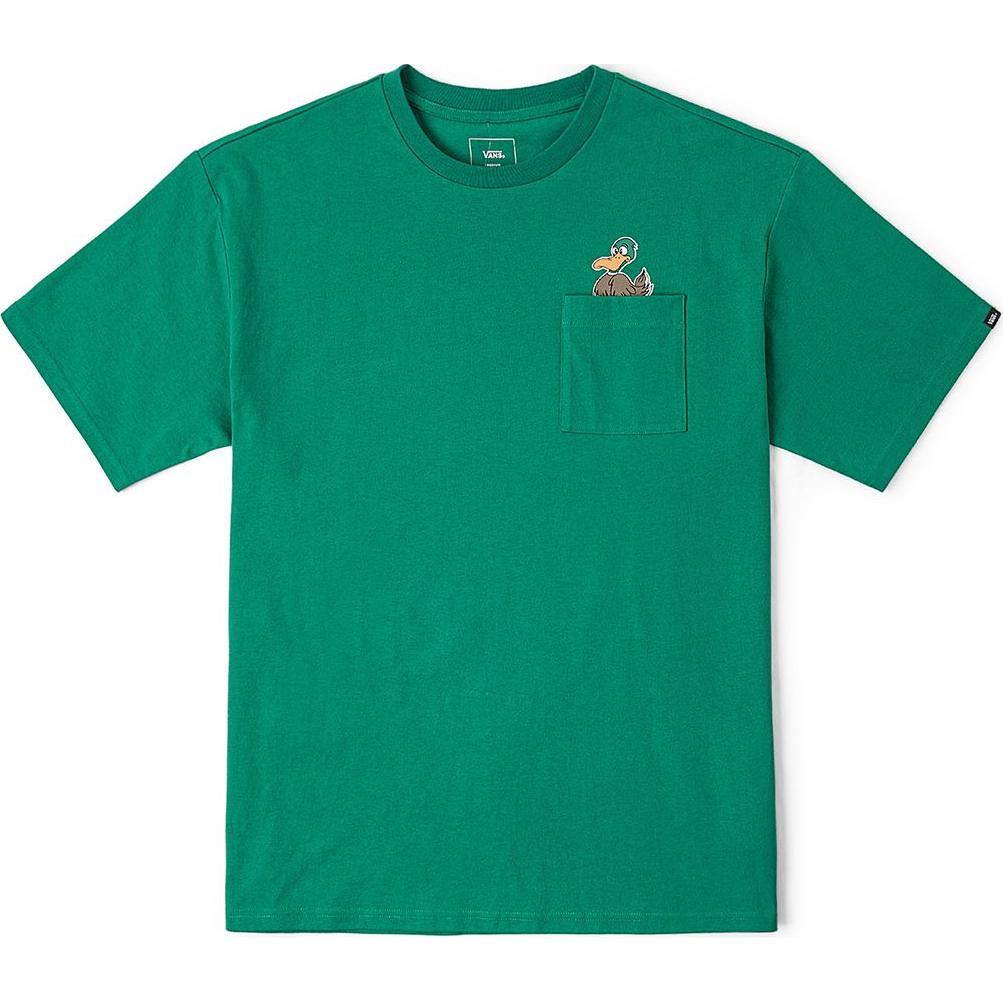 

Футболка унисекс зеленая Vans