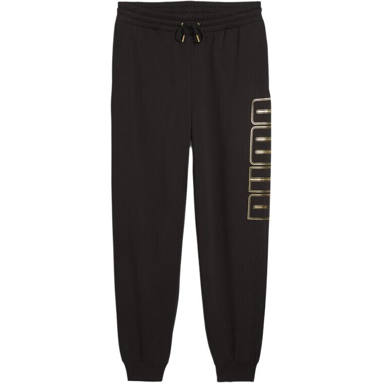 

Металлические вязаные спортивные штаны men's PUMA, черный