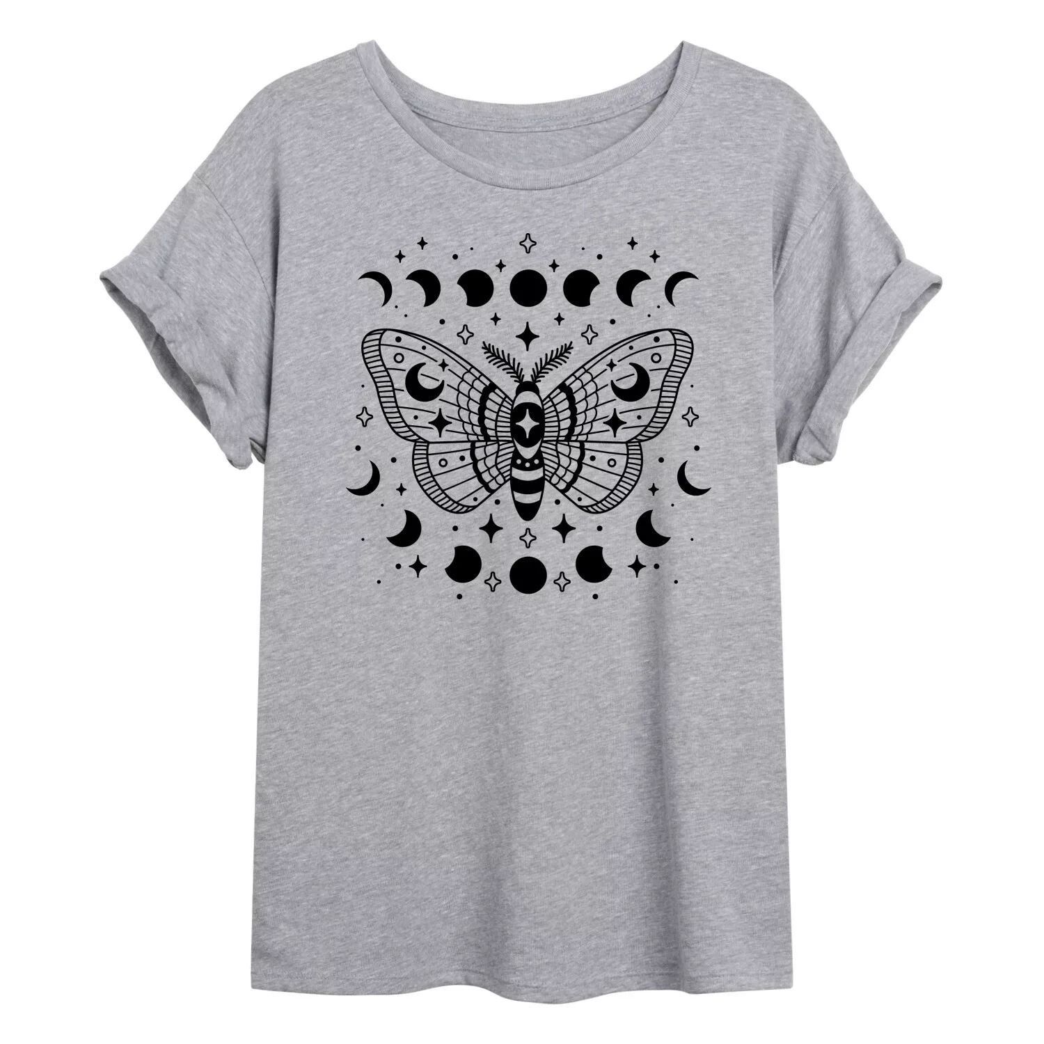 

Футболка с струящимся рисунком Luna Moth для юниоров Licensed Character
