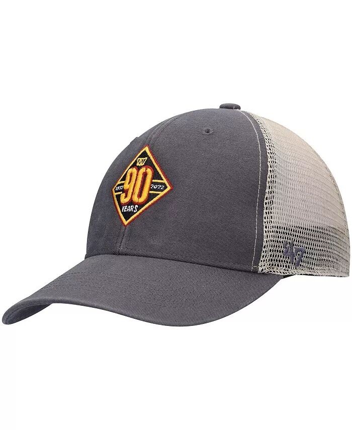 

Мужская темно-серая кепка Washington Commanders MVP Trucker Snapback 90-го сезона '47 Brand, серый