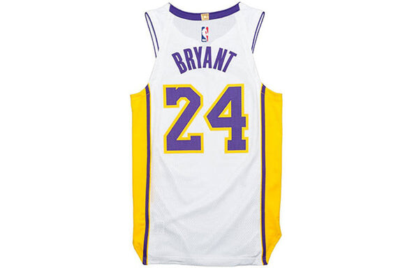 Спортивная футболка los angeles lakers kobe bryant 24 jersey white Nike, белый — фото 2
