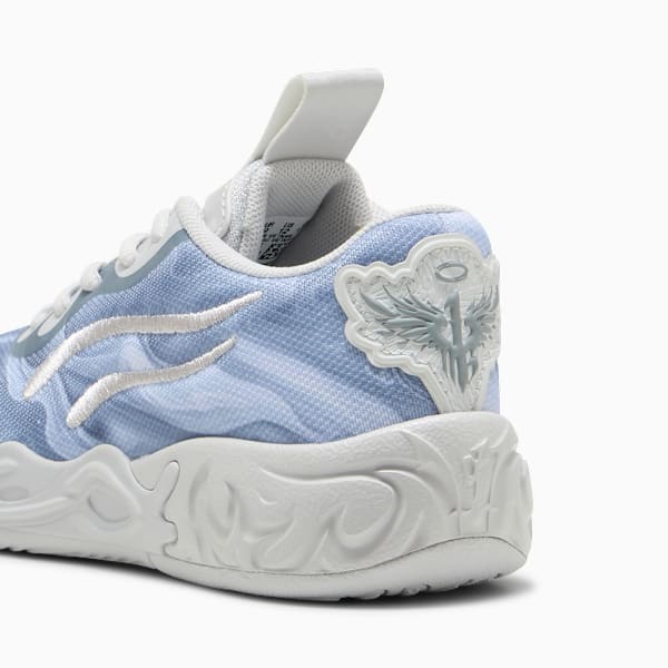Баскетбольные кроссовки для маленьких детей Puma X Lamelo Ball Mb.04 Lo Team, серый — фото 3