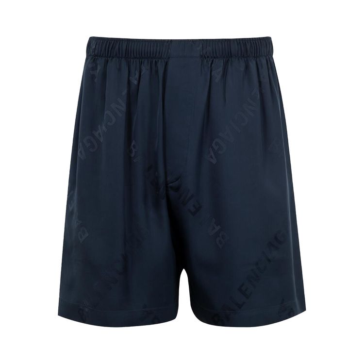 

Шорты Balenciaga Pyjama Shorts 'Dark Navy', синий