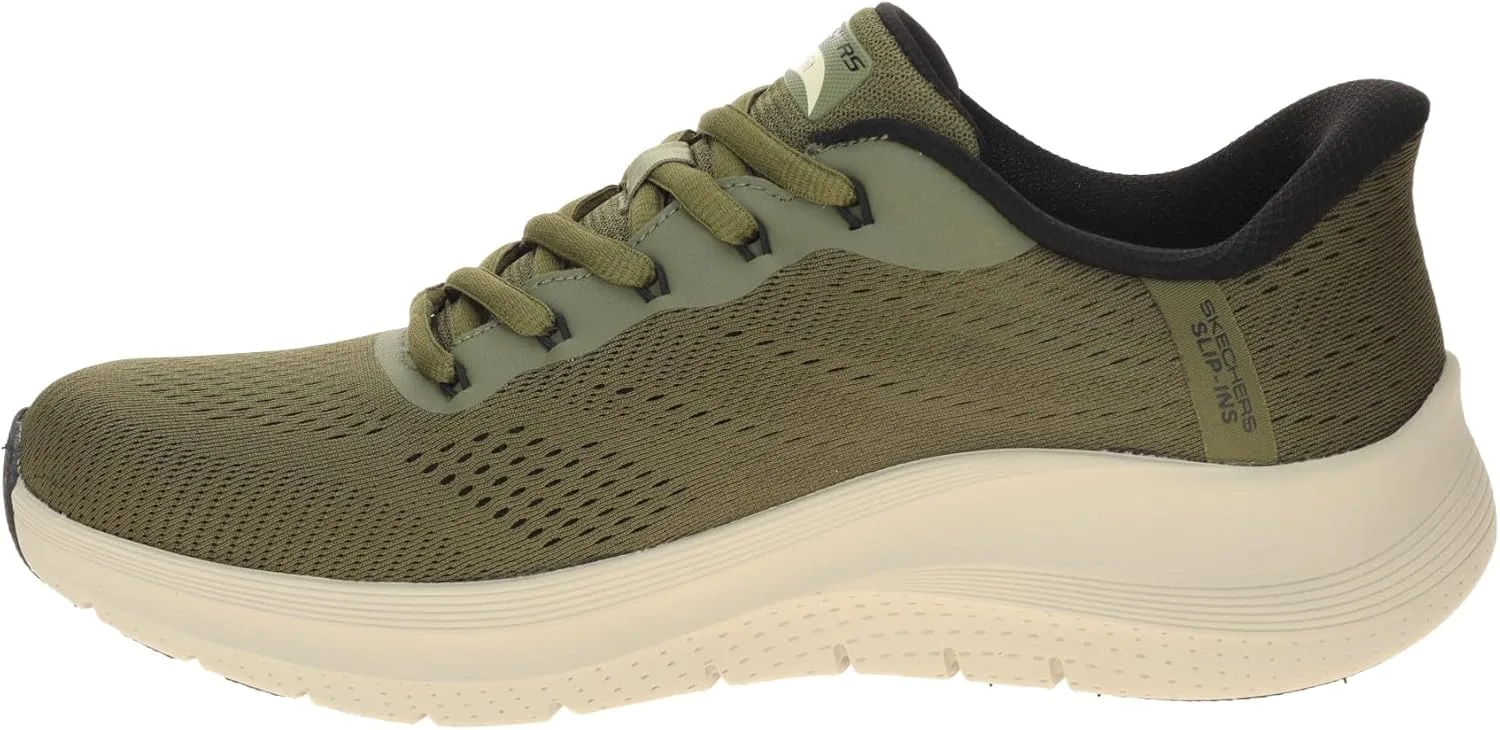 Мужские кроссовки Skechers 232462-wbk, оливковый — фото 4