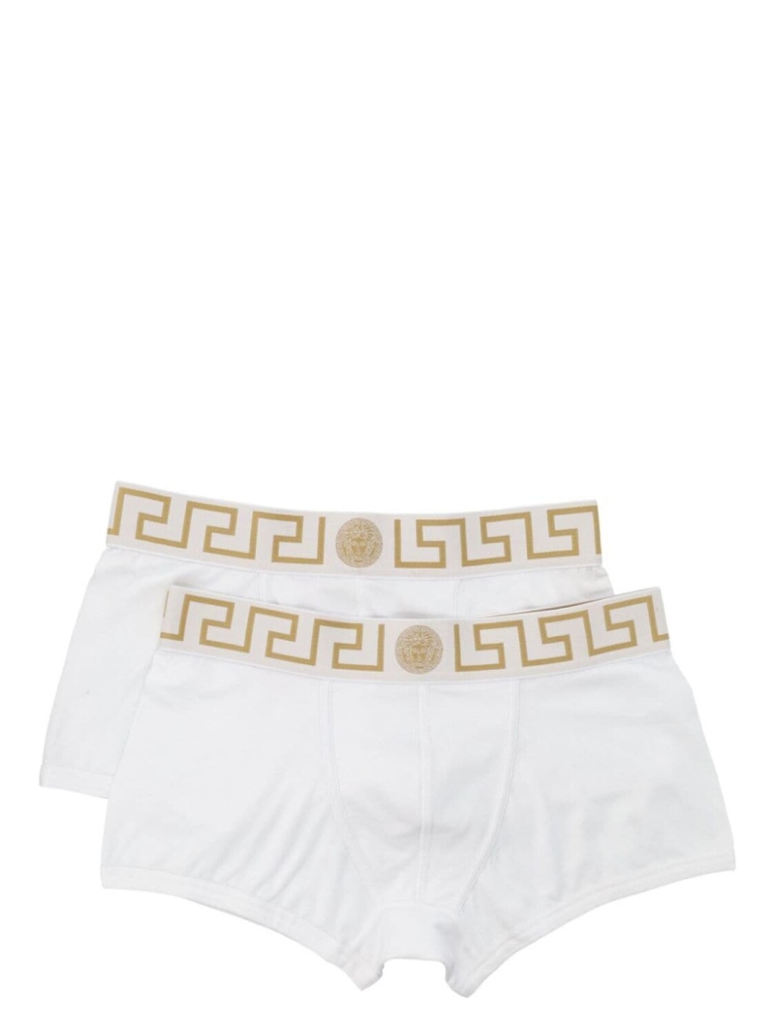 

Versace комплект из двух боксеров с логотипом, белый