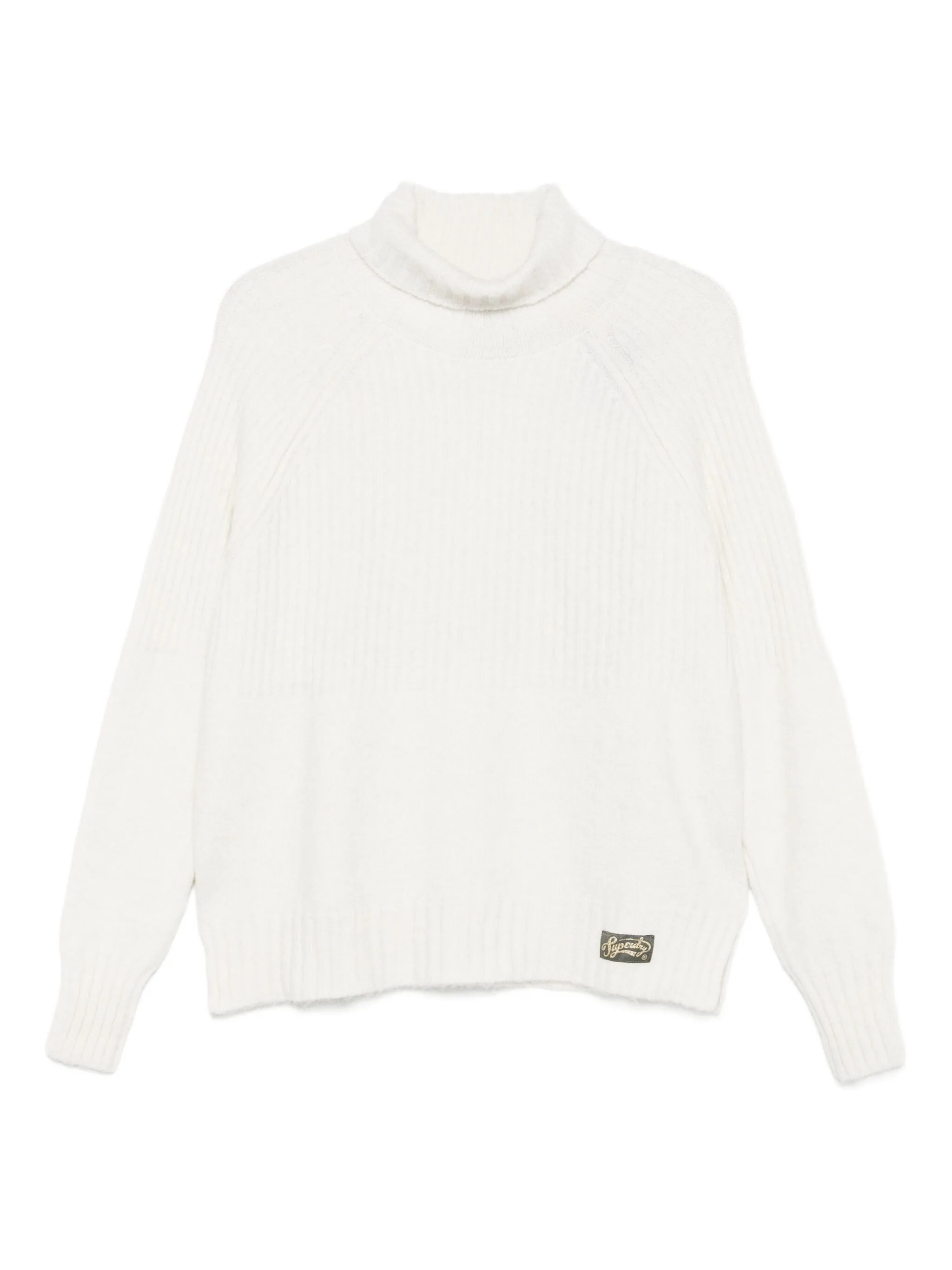 

Свитер с высоким воротником Superdry, белый
