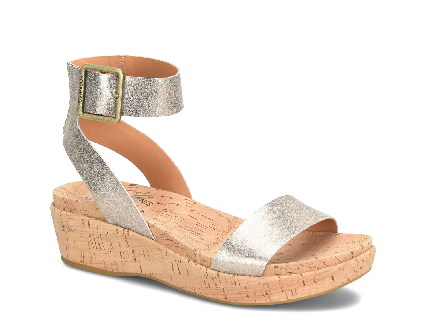 

Сандалии Mullica Wedge Sandal Kork-Ease, золотой/металлик