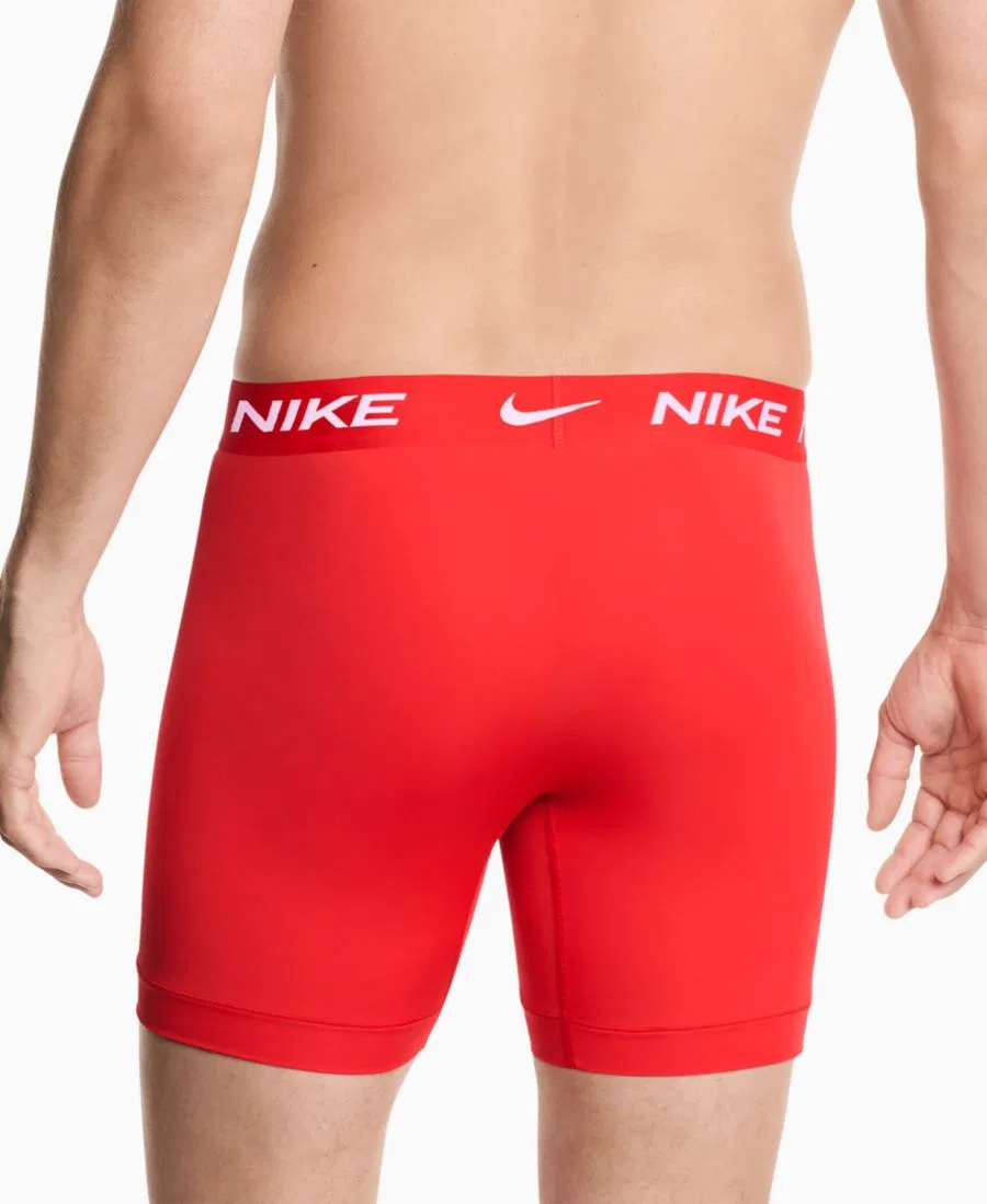 Мужские мини-боксеры Essential, комплект из 3 штук Nike, красный — фото 4