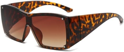 

Солнцезащитные очки 2027 года для мужчин и женщин, увеличенного размера, с градиентными линзами из поликарбоната, стиль оправы, защита от ультрафиолета UV400 MTZJH, C4