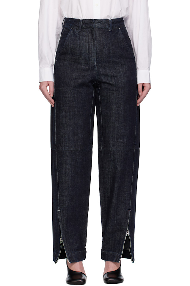

Круизные джинсы 'The De-Nîmes Denim Cargo' Jacquemus, синий