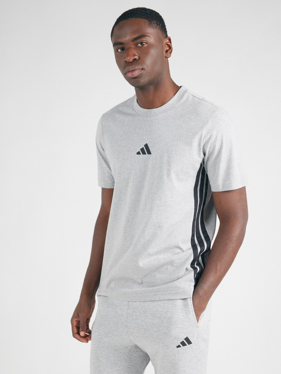 Рубашка для выступлений ADIDAS SPORTSWEAR, пятнистый серый — фото 2