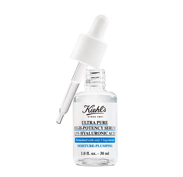 Сыворотка Kiehl's — Увлажняющая для лица с гиалуроновой кислотой Ultra Pure High-Potency Serum , %, 30 мл — фото 3