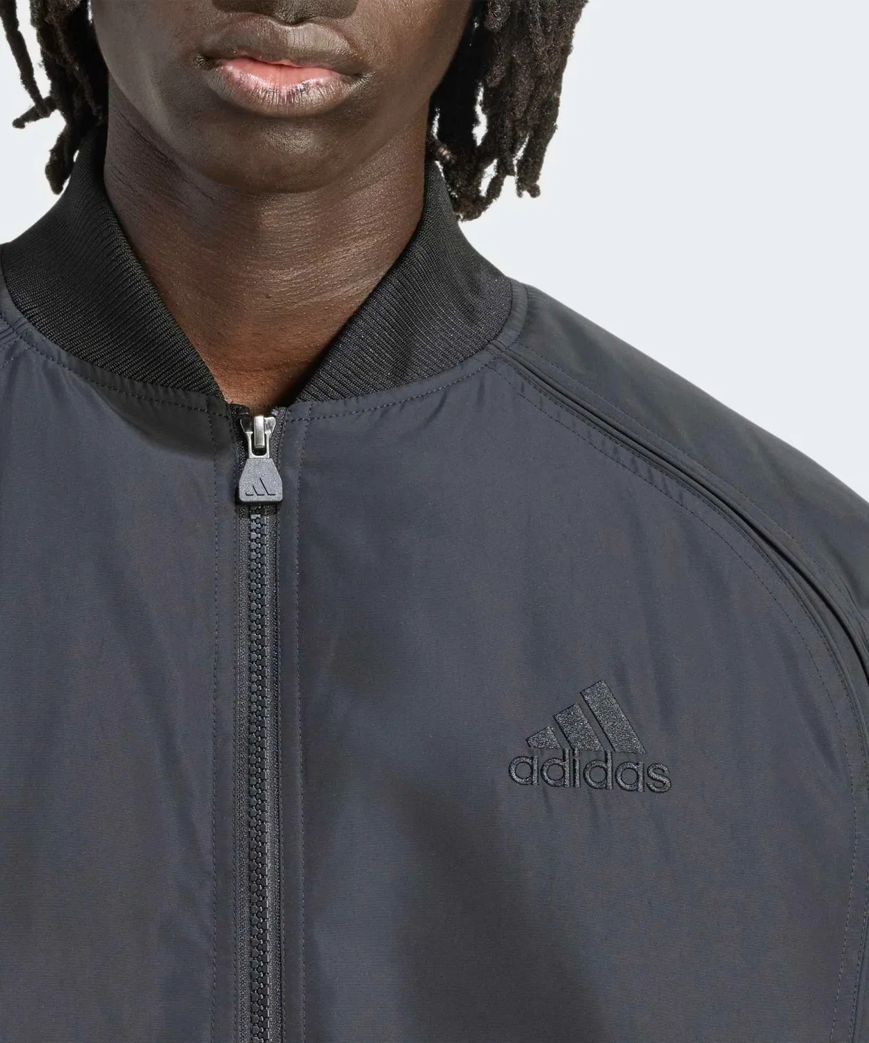 Куртка утеплённая adidas Originals Teamgeist, чёрная — фото 3