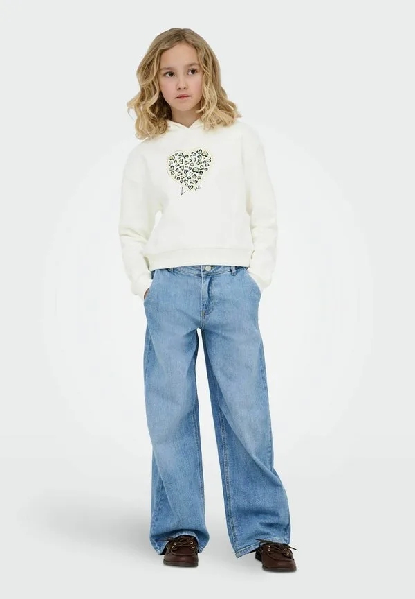Джинсы mit weitem bein kogpalma mittlere taille weiter beinschnitt джинсы прямые джинсы Only Girls, Light Blue Denim