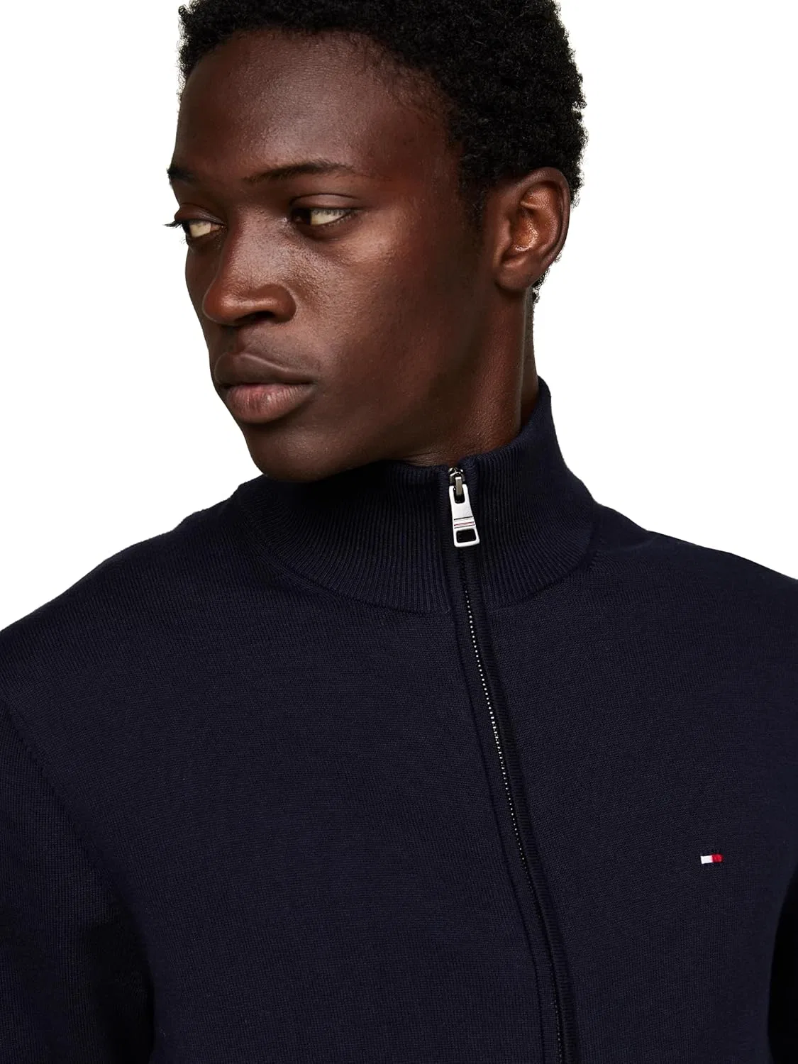Толстовка Tommy Hilfiger мужская легкая на молнии, Desert Sky — фото 3