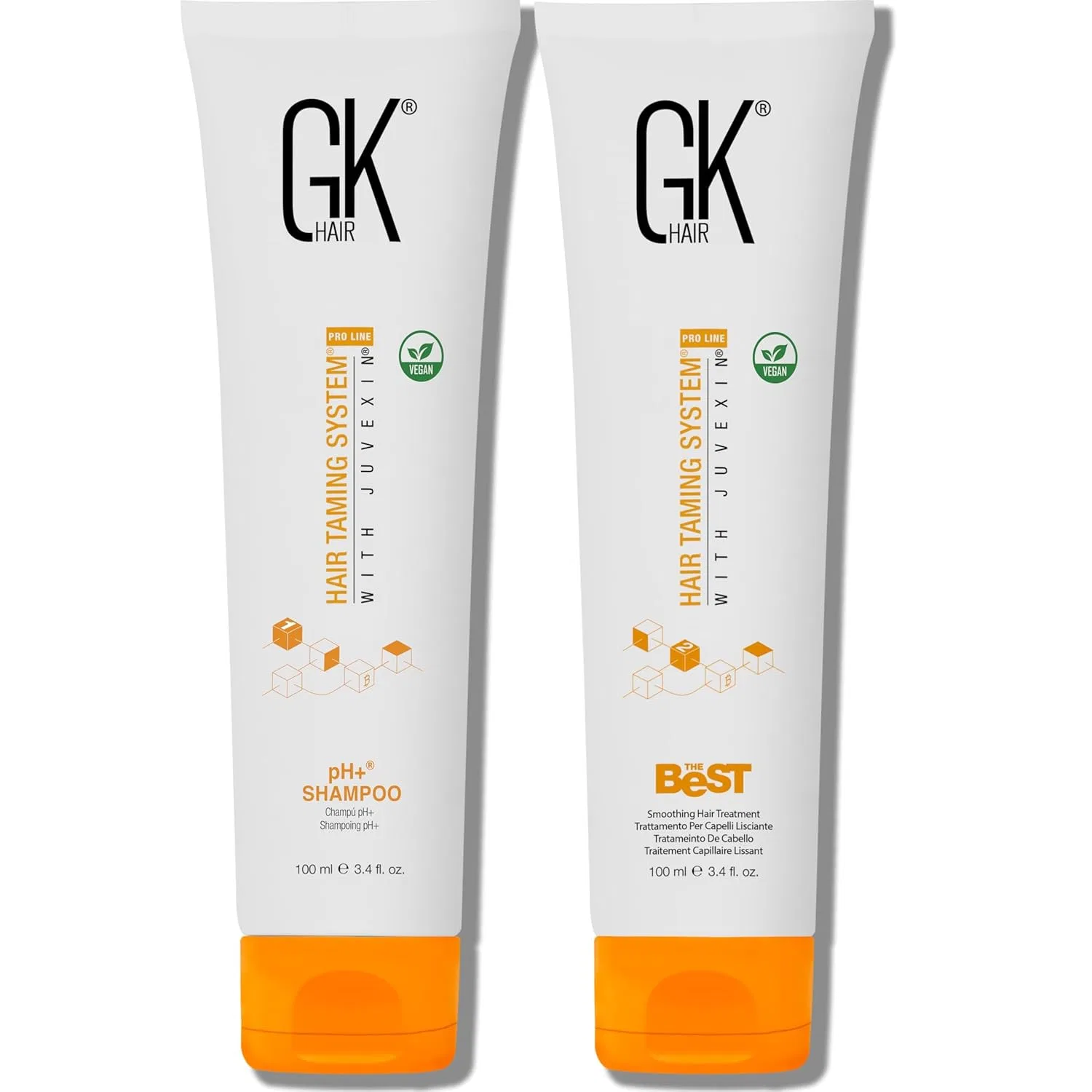 Набор для кератинового выпрямления волос «pH Neutral» от GK HAIR Global Keratin, 100 мл + 100 мл Gk Hair