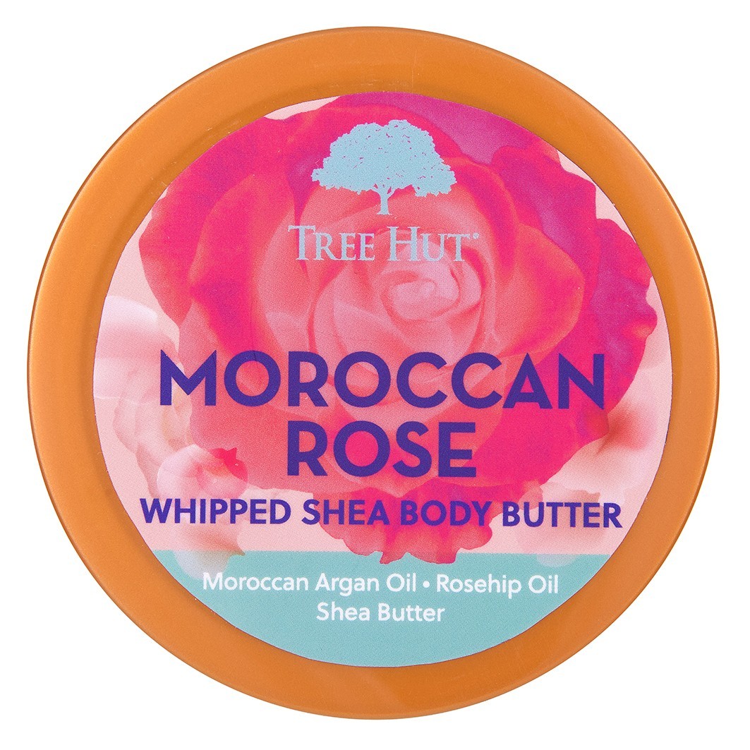 Масло для тела whipped body butter moroccan rose Tree Hut, вес 240 гр. — фото 3