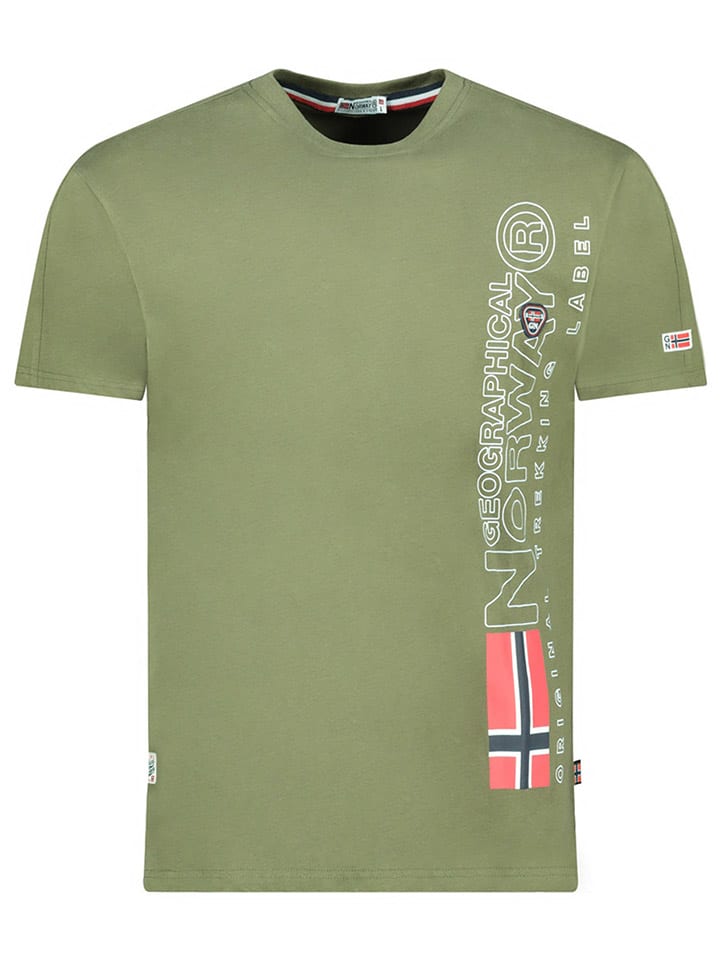 

Футболка Geographical Norway, хаки