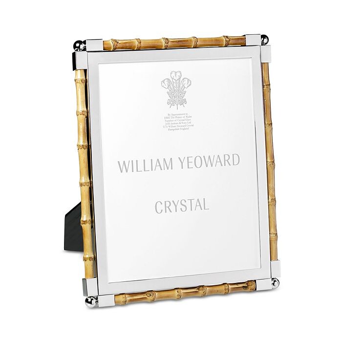 

Новая классическая бамбуковая рамка William Yeoward Crystal, 8 x 10 дюймов, коричневый