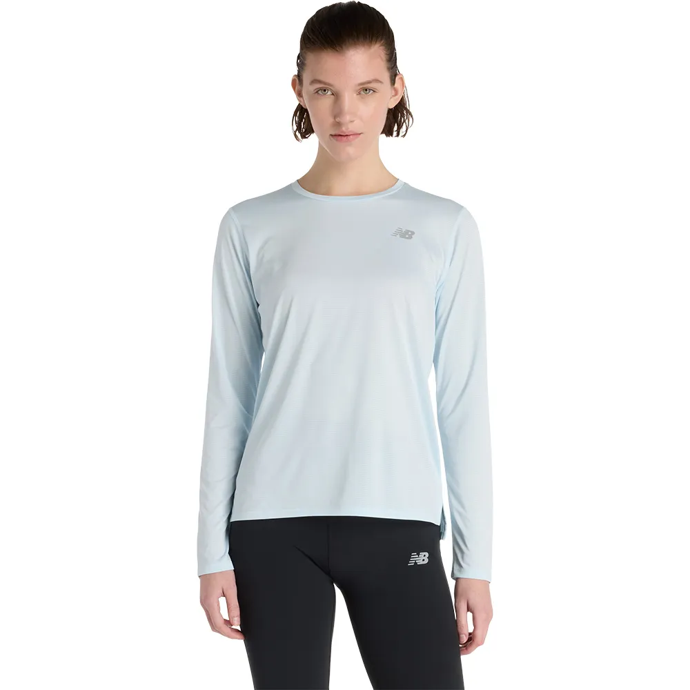 

Спортивный топ New Balance Sport Essentials Long Sleeve, серый