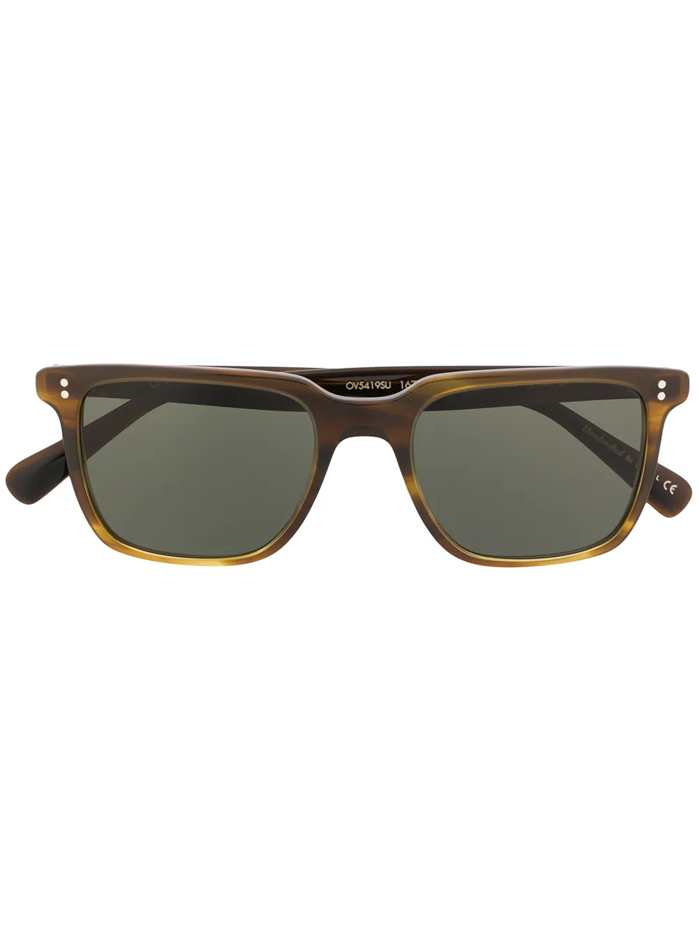

Солнцезащитные очки Lachman с поляризацией Oliver Peoples, коричневый