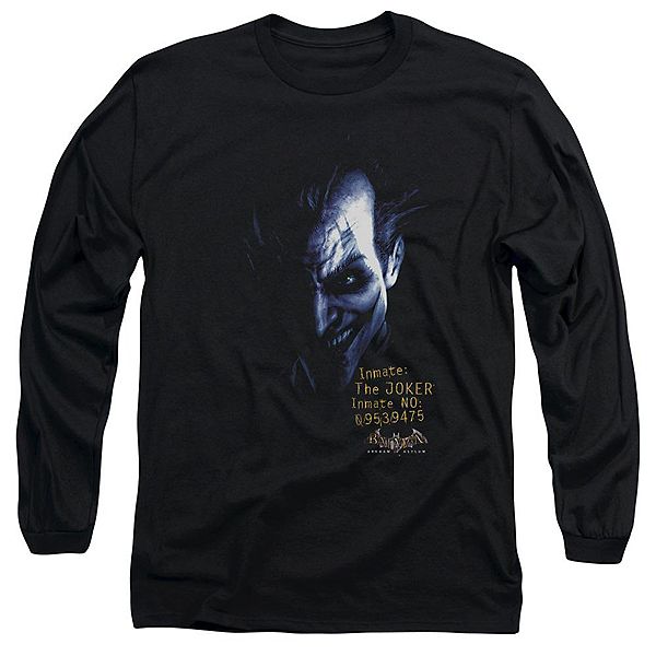 

Футболка с длинным рукавом Batman Arkham Asylum Arkham Joker Licensed Character