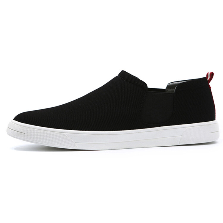 

Холщовые кеды мужские низкие Yedani, цвет (Black) Black background