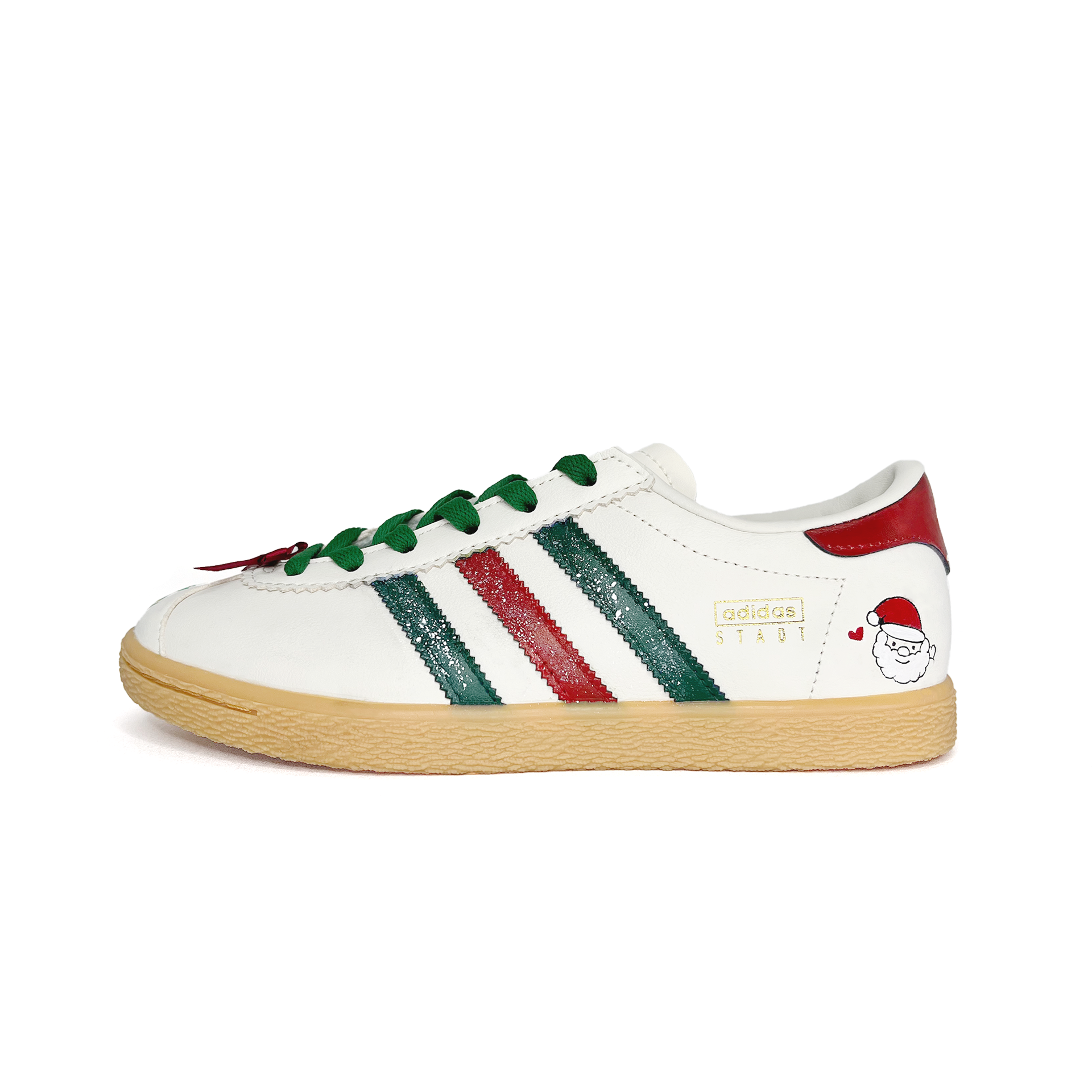 

Городские кроссовки Saint Egg Prelude износостойкие и легкие низкие немецкие армейские треники унисекс цвет ecru Adidas Originals, красный