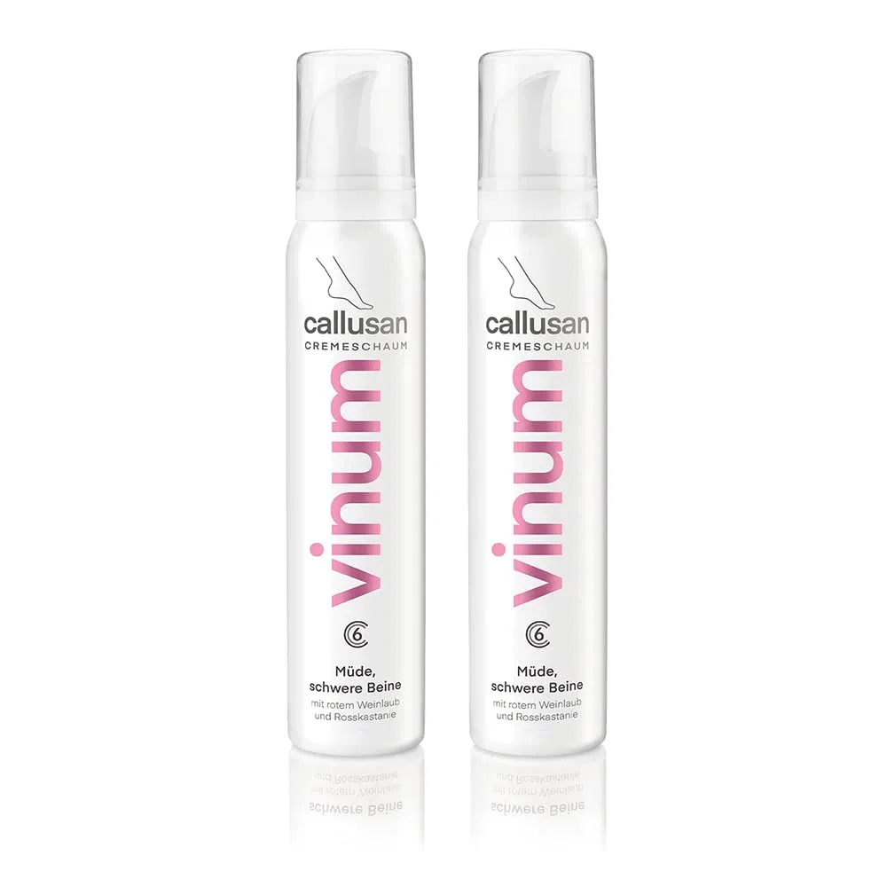 Крем-пена для ног Callusan Vinum, 2 x 125 мл Callusan