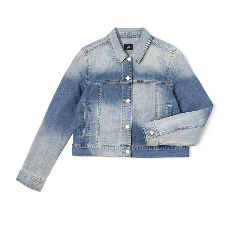 

Lee Джинсовая куртка женская средняя синяя, Medium Blue