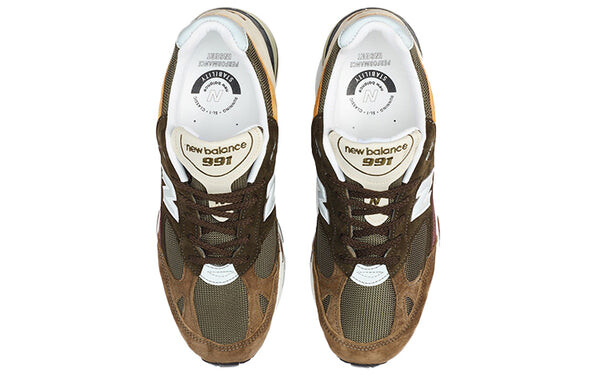 Кроссовки 991 сделано в Англии New Balance, коричневый — фото 3