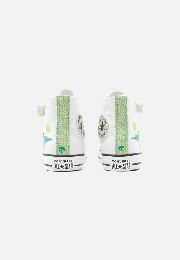 Chuck taylor all star easy on dinos унисекс высокие кроссовки Converse, Vintage White/Fresh Cut — фото 3