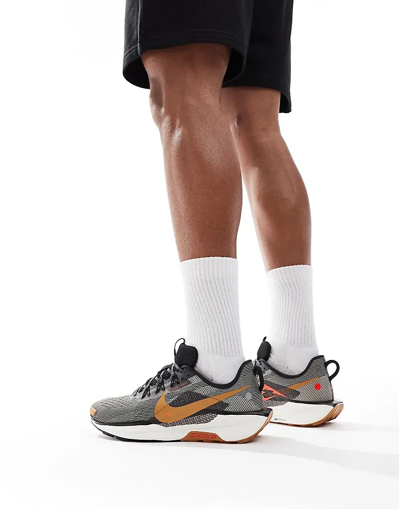 

Кроссовки Nike Running Reactx Pegasus Trail 5 черного цвета