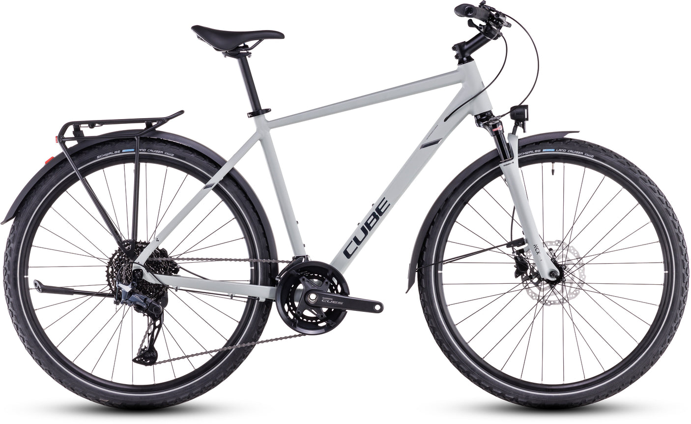 

Трекинговый велосипед Cube nature exc allroad (2026) - trekkingrad - seasalt´n´pyrite