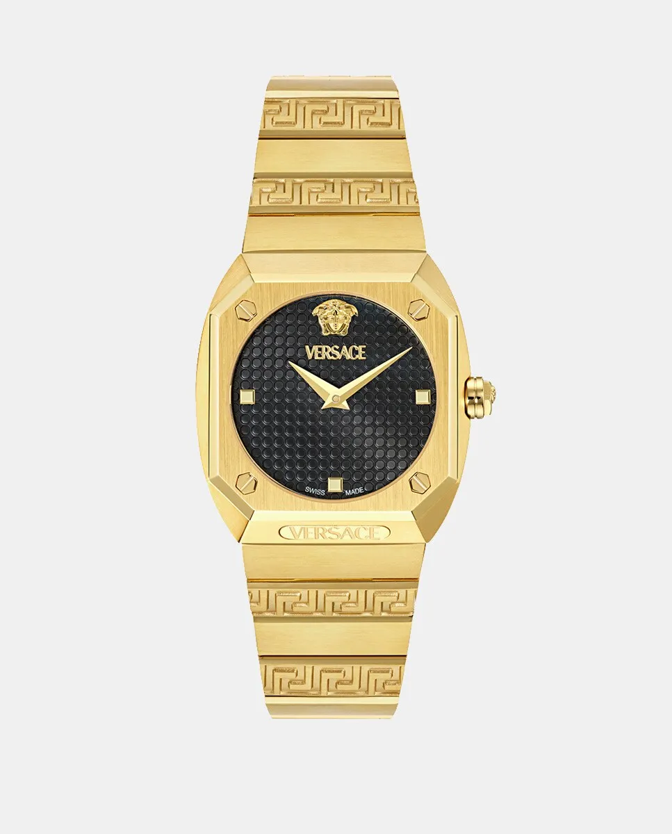 

Женские часы Antares Lady VE9E00524 из черной кожи Versace, черный