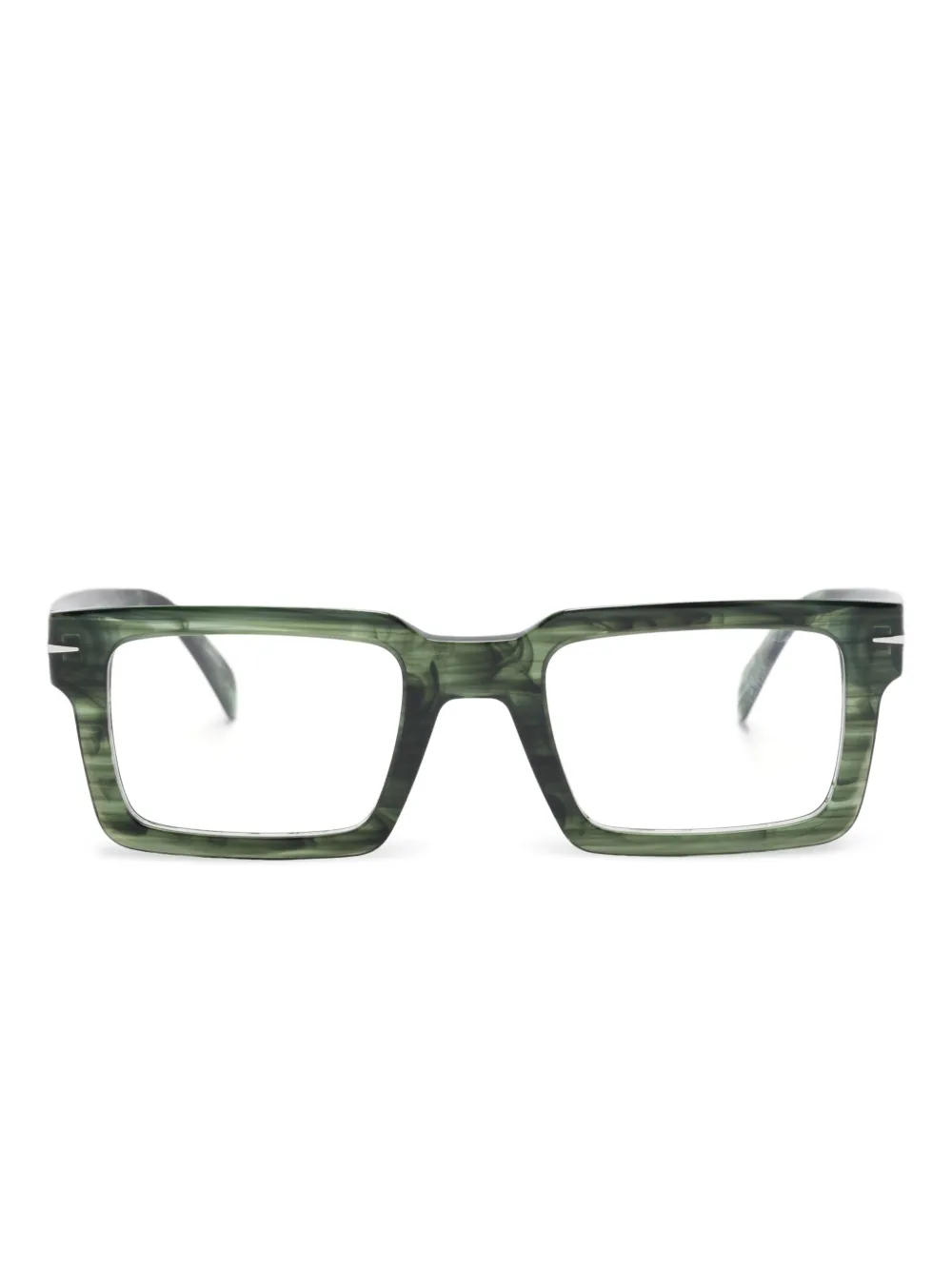 

Очки в прямоугольной оправе Eyewear by David Beckham, зеленый