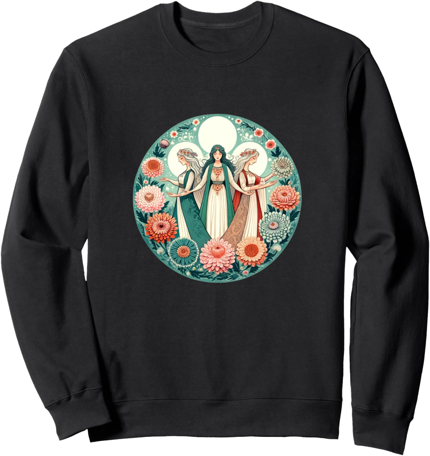 

Символ богини марта. Толстовка с изображением богини Pagan Goddesses Snugg, черный