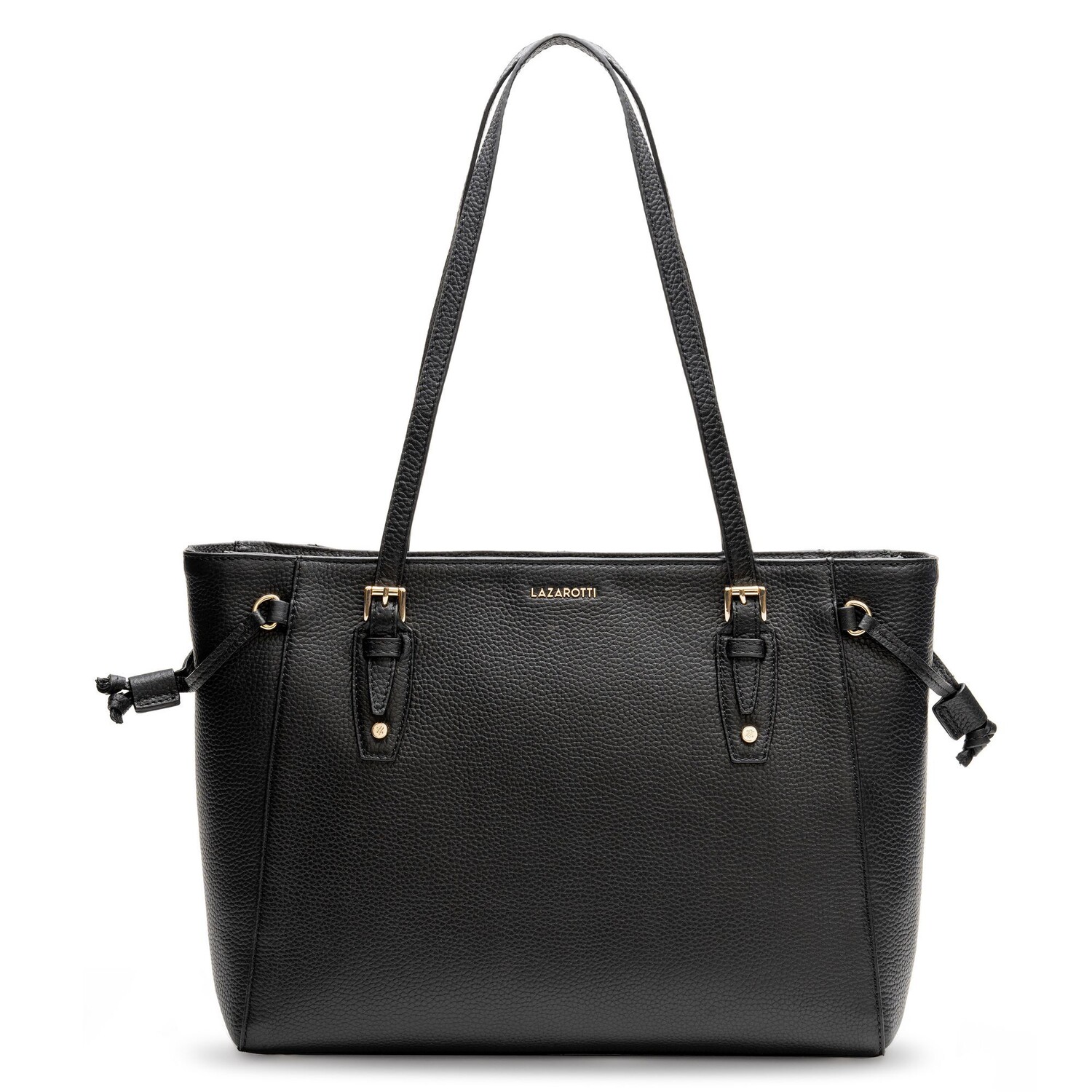 

Сумка шоппер Lazarotti Bologna Leather Tasche Leder 36см, черный