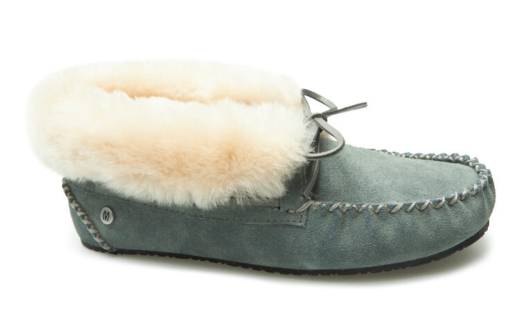 Зимние ботинки женские оливково-зеленый Minnetonka — фото 2