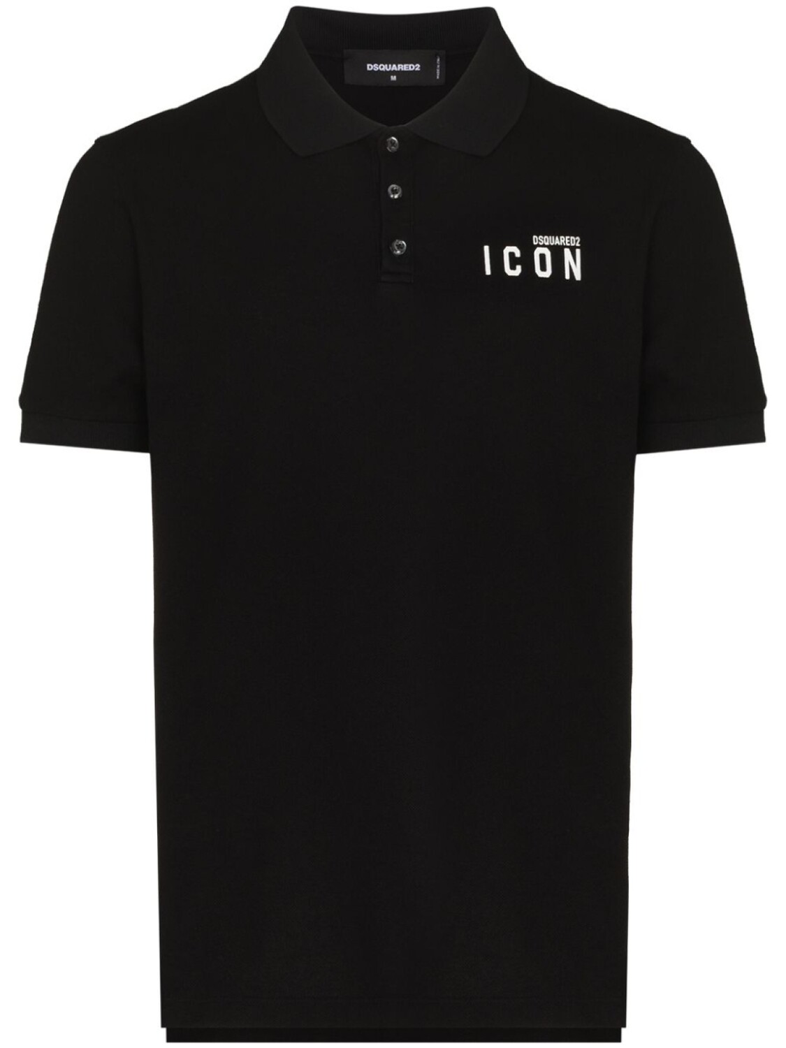

Dsquared2 рубашка поло с принтом Icon, черный