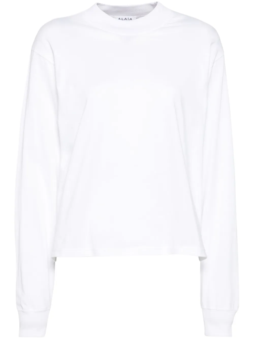 

Футболка с длинными рукавами Alaïa, белый