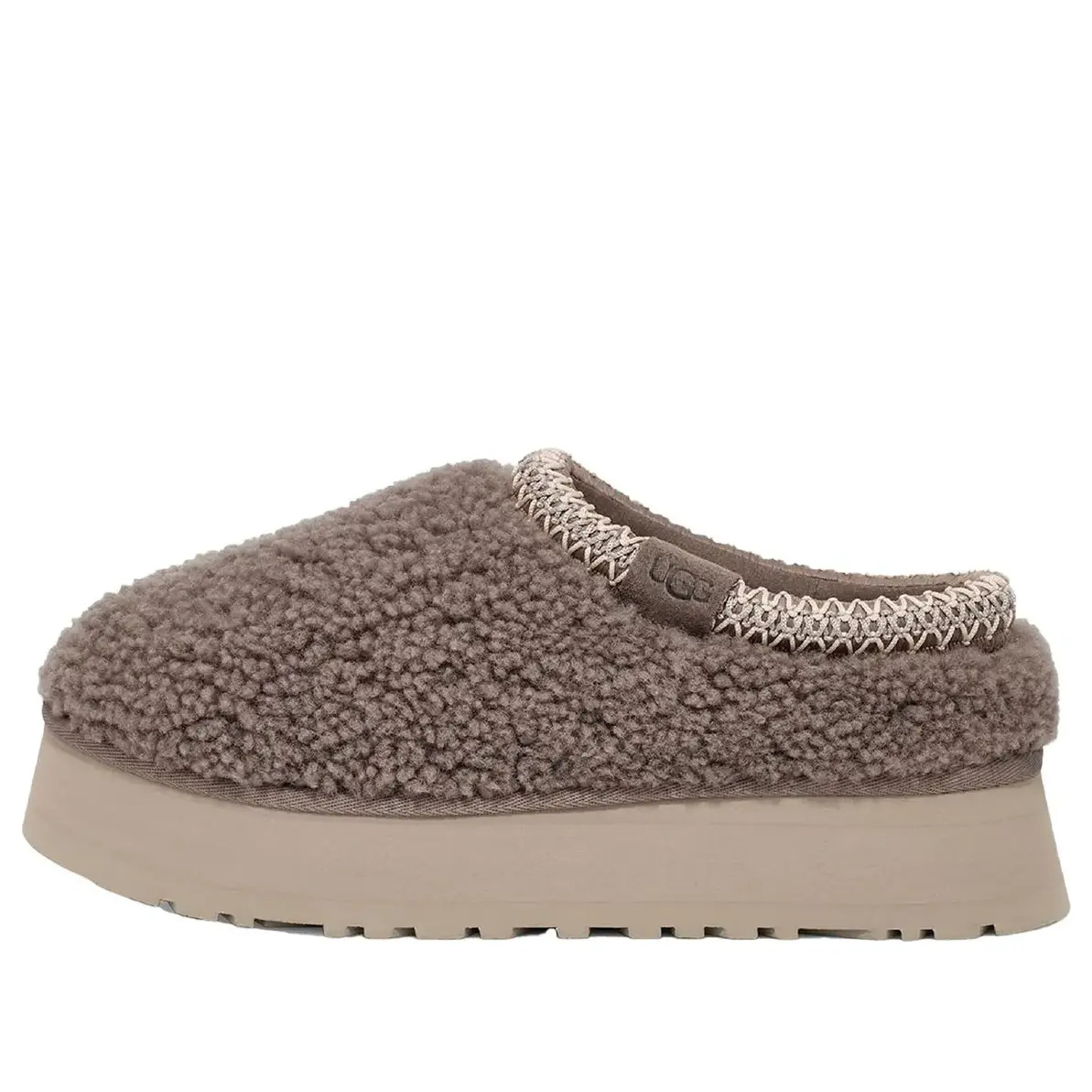 Угги (WMNS) UGG Tazz Slipper Maxi Curly 'Smoke Plume'