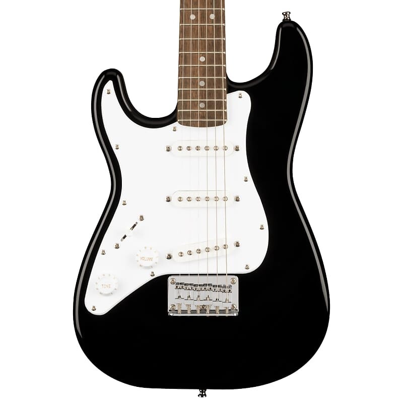 

Электрогитара Squier Mini Stratocaster Left-Handed Laurel Fingerboard Black Electric Guitar