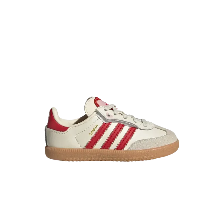 Adidas Samba OG I 'Cream White Better Scarlet Gum'