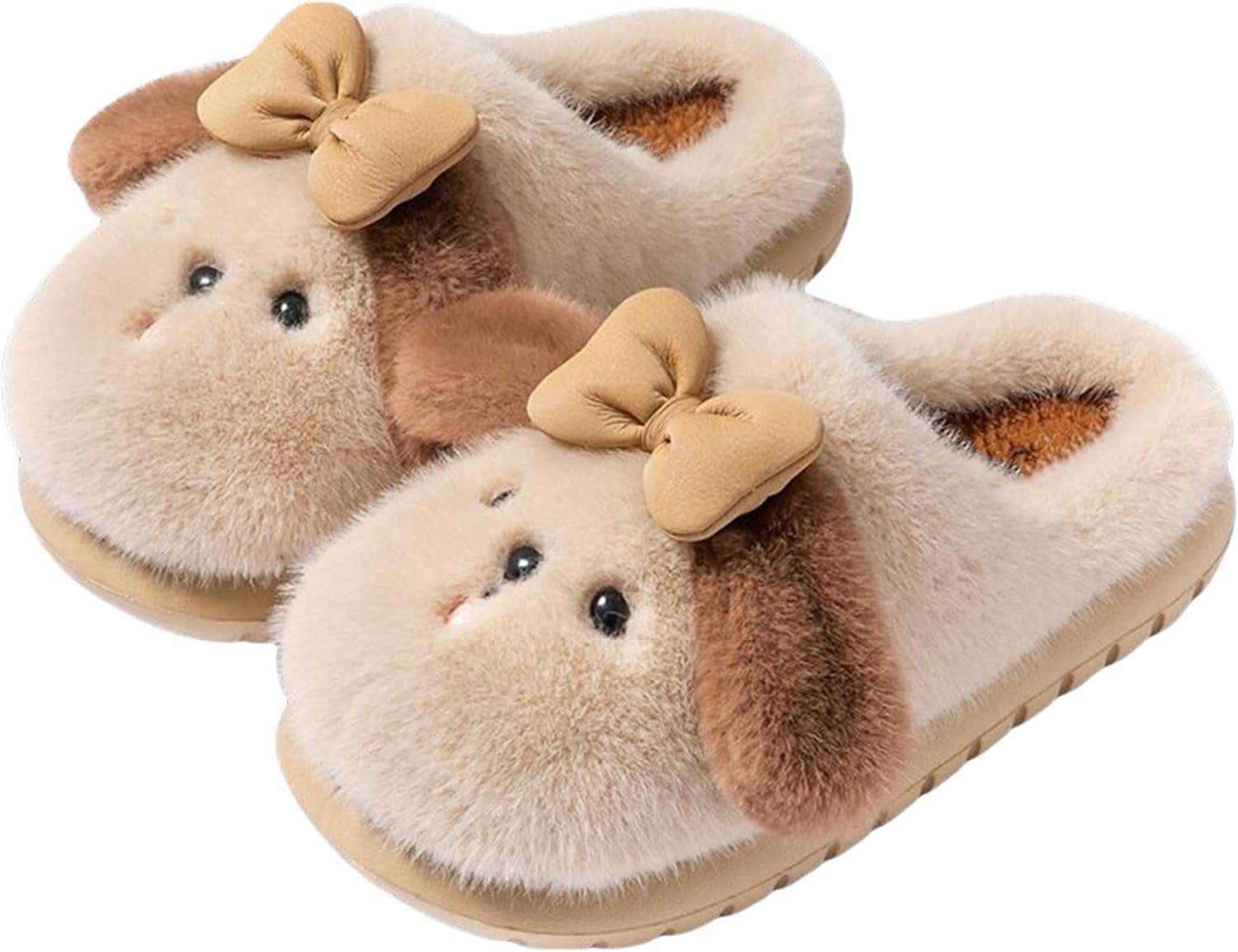 

Мягкие и теплые плюшевые тапочки для собачьей будки, противоскользящие, унисекс Jutongchang, хаки